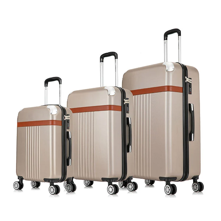 Жасанды былғарыдан жасалған ABS ретро багажы