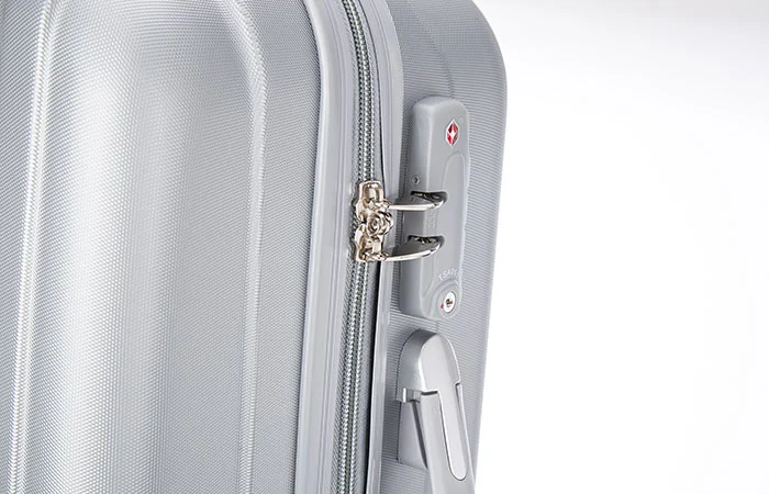 Abs Striped Rolling Luggage